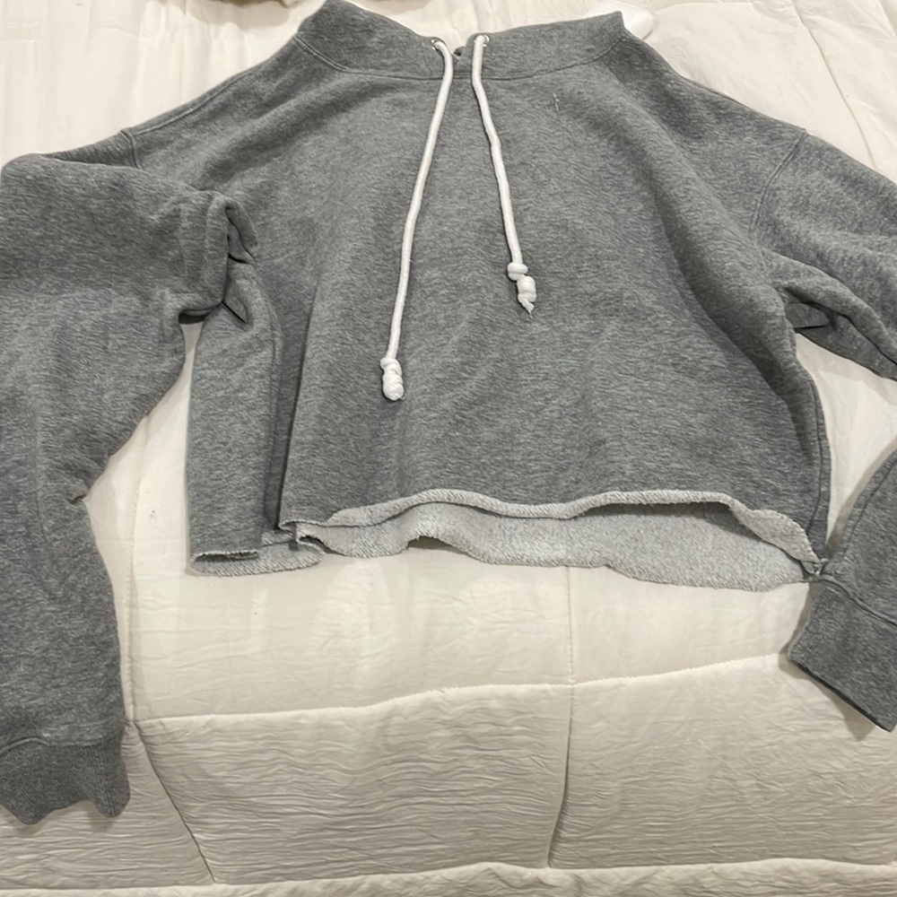 Target cropped sweatshirt